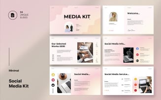 Social Media Kit Presentation Layout