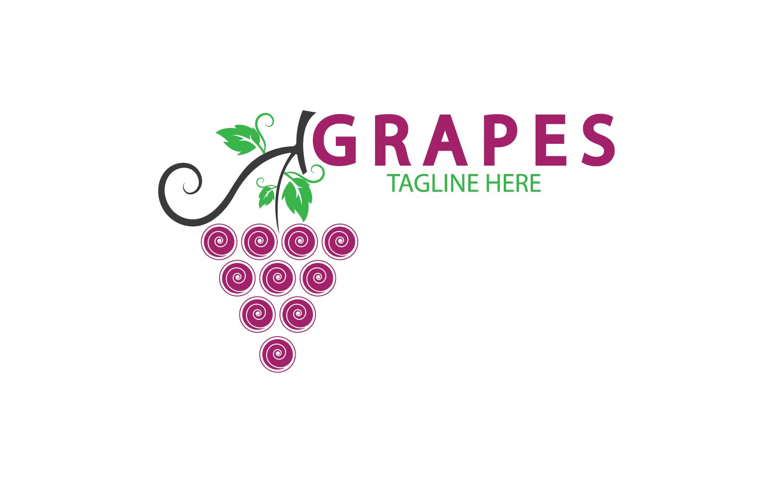 Kit Graphique #356978 Grape Icon Divers Modles Web - Logo template Preview