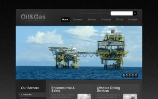 Gas & Oil PSD Template