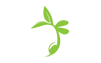 Seeds sprout sprouts template logo v12