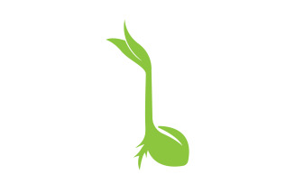 Seeds sprout sprouts template logo v6
