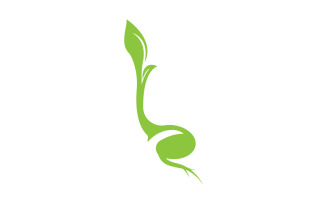 Seeds sprout sprouts template logo v9