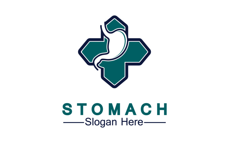 Health stomach icon logo vector template logo v31 Logo Template