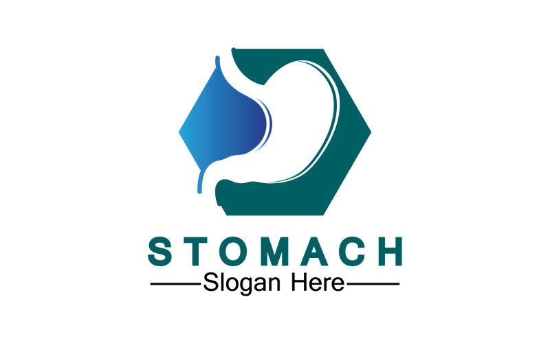 Health stomach icon logo vector template logo v52 Logo Template