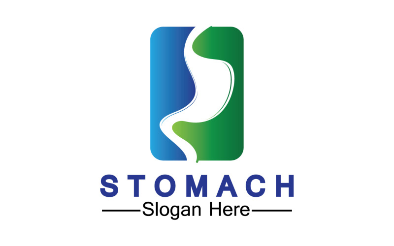 Health stomach icon logo vector template logo v53 Logo Template