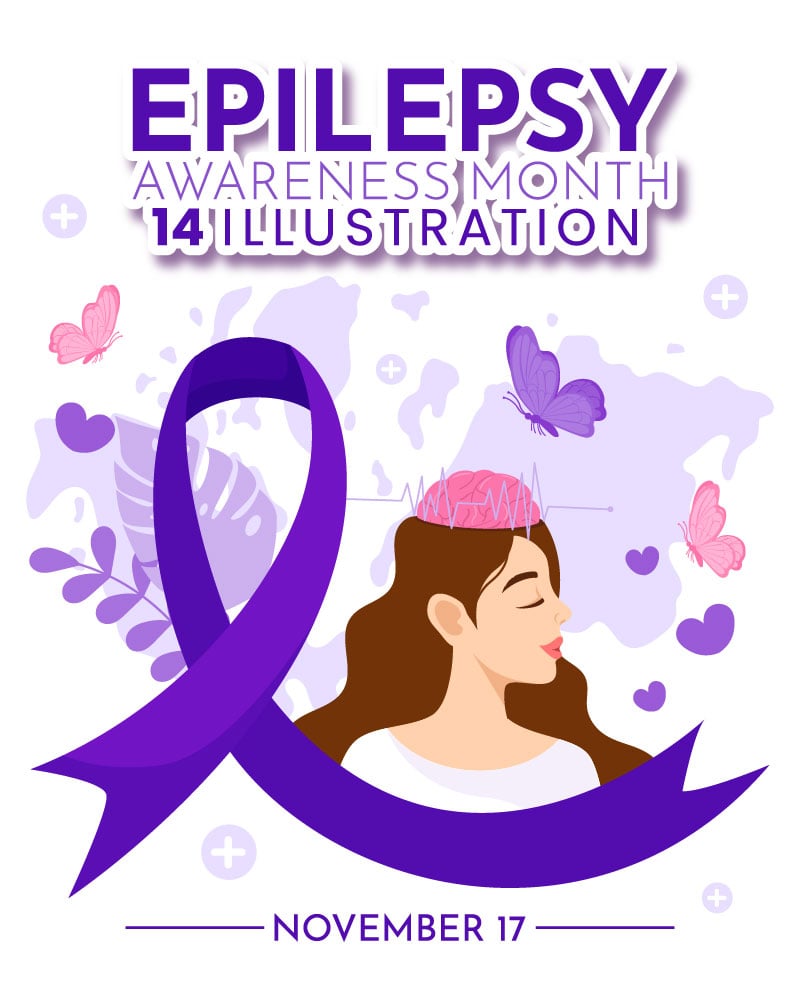 Kit Graphique #357453 Epilepsy Awareness Divers Modles Web - Logo template Preview
