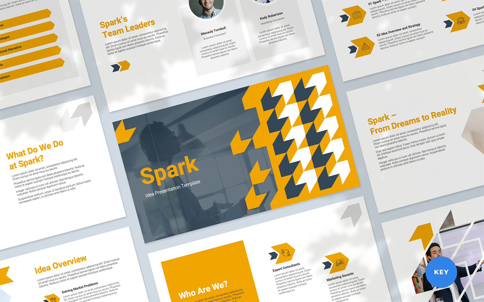Spark - Idea Presentation Keynote Template