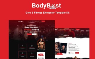 Bodyboost - Gym & Fitness Elementor Kit