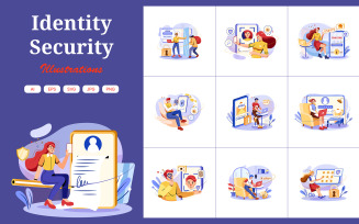 M410_ Identity Security Illustration Pack