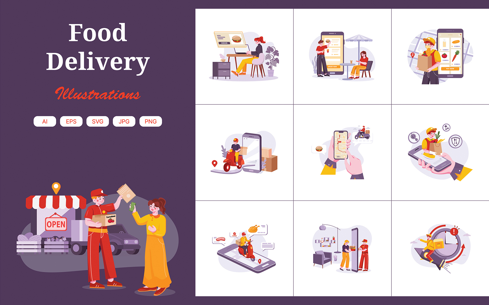 Template #357519 Delivery Man Webdesign Template - Logo template Preview