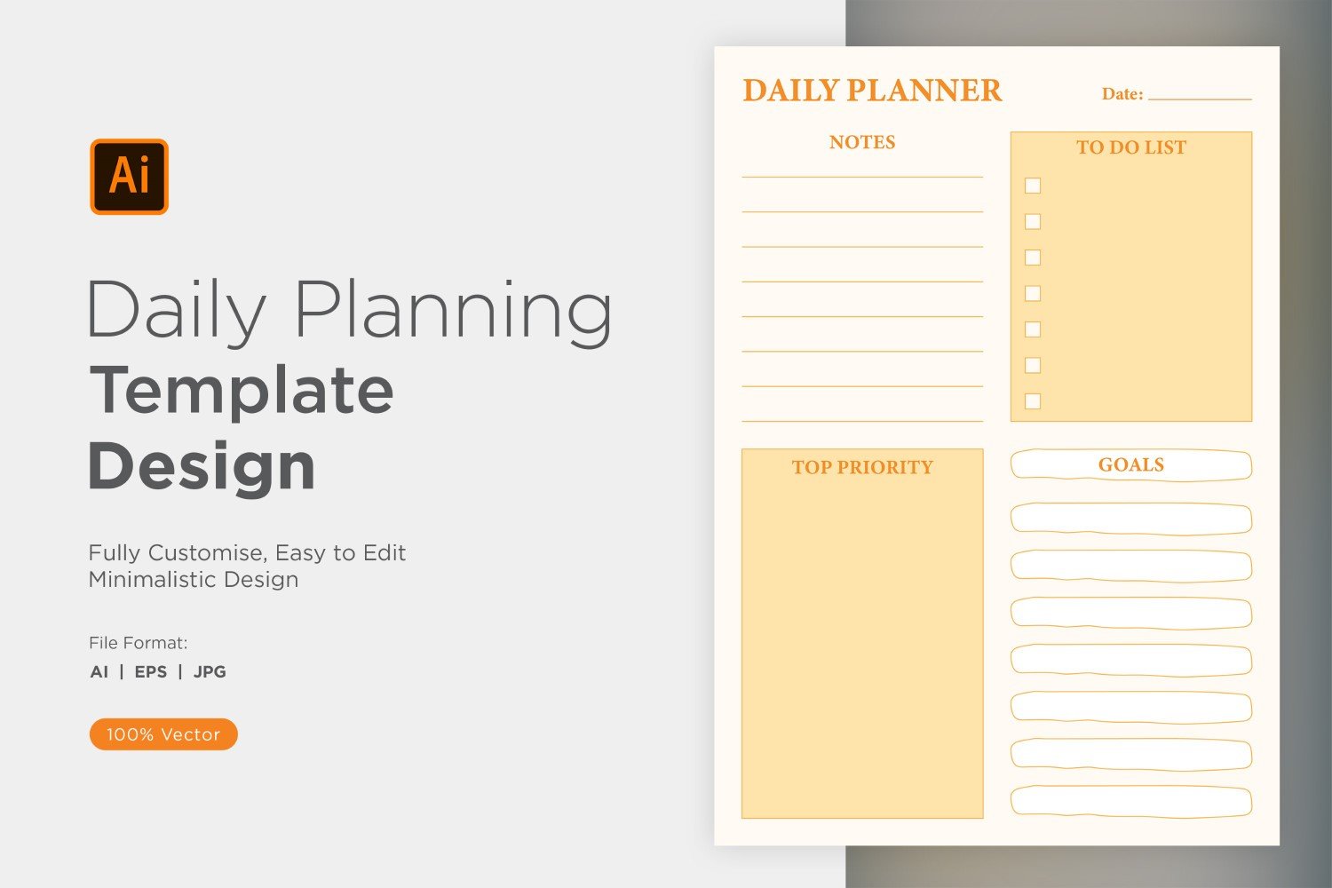 Template #357522 Planner Daily Webdesign Template - Logo template Preview
