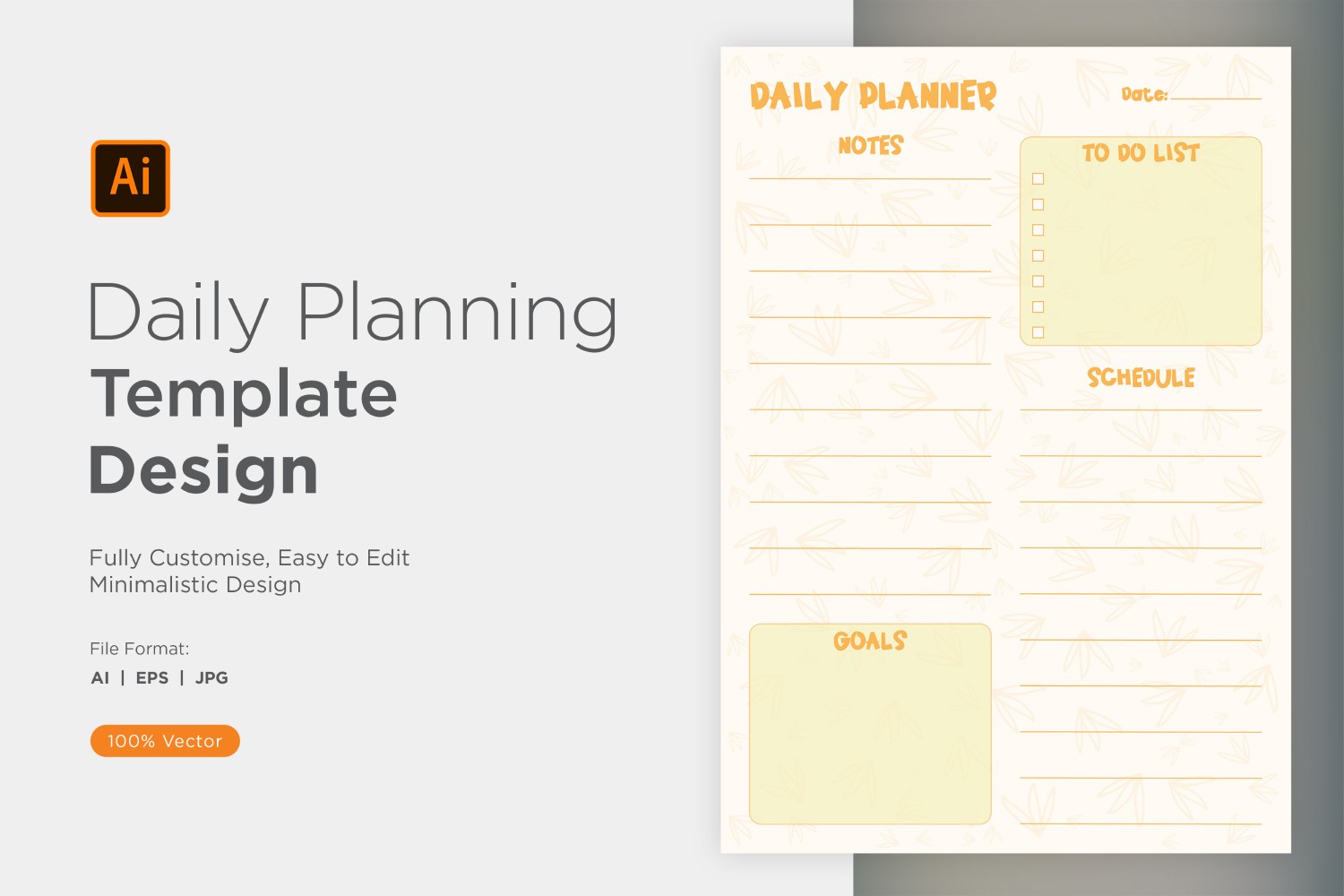 Template #357527 Planner Daily Webdesign Template - Logo template Preview