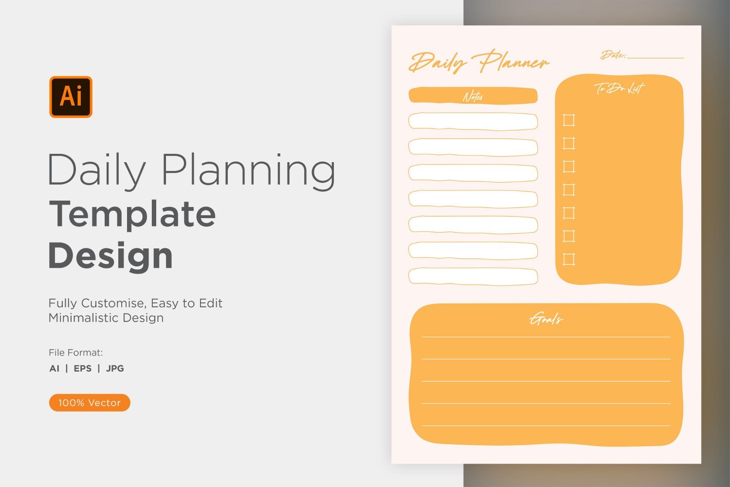Template #357529 Planner Daily Webdesign Template - Logo template Preview