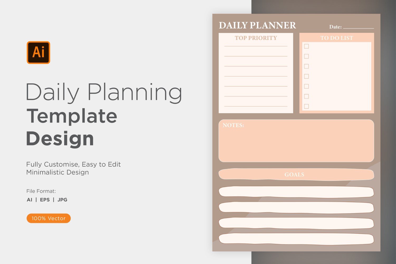 Template #357531 Planner Daily Webdesign Template - Logo template Preview