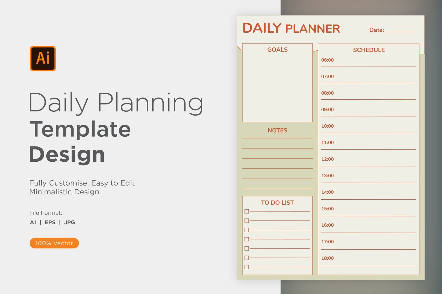 Template #357553 Planner Daily Webdesign Template - Logo template Preview