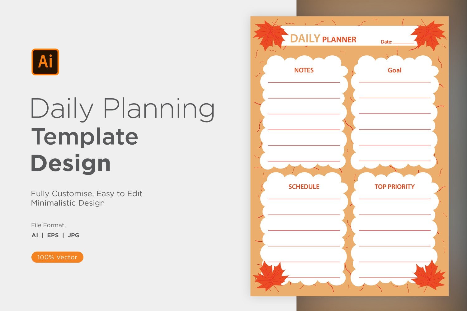 Template #357556 Planner Daily Webdesign Template - Logo template Preview