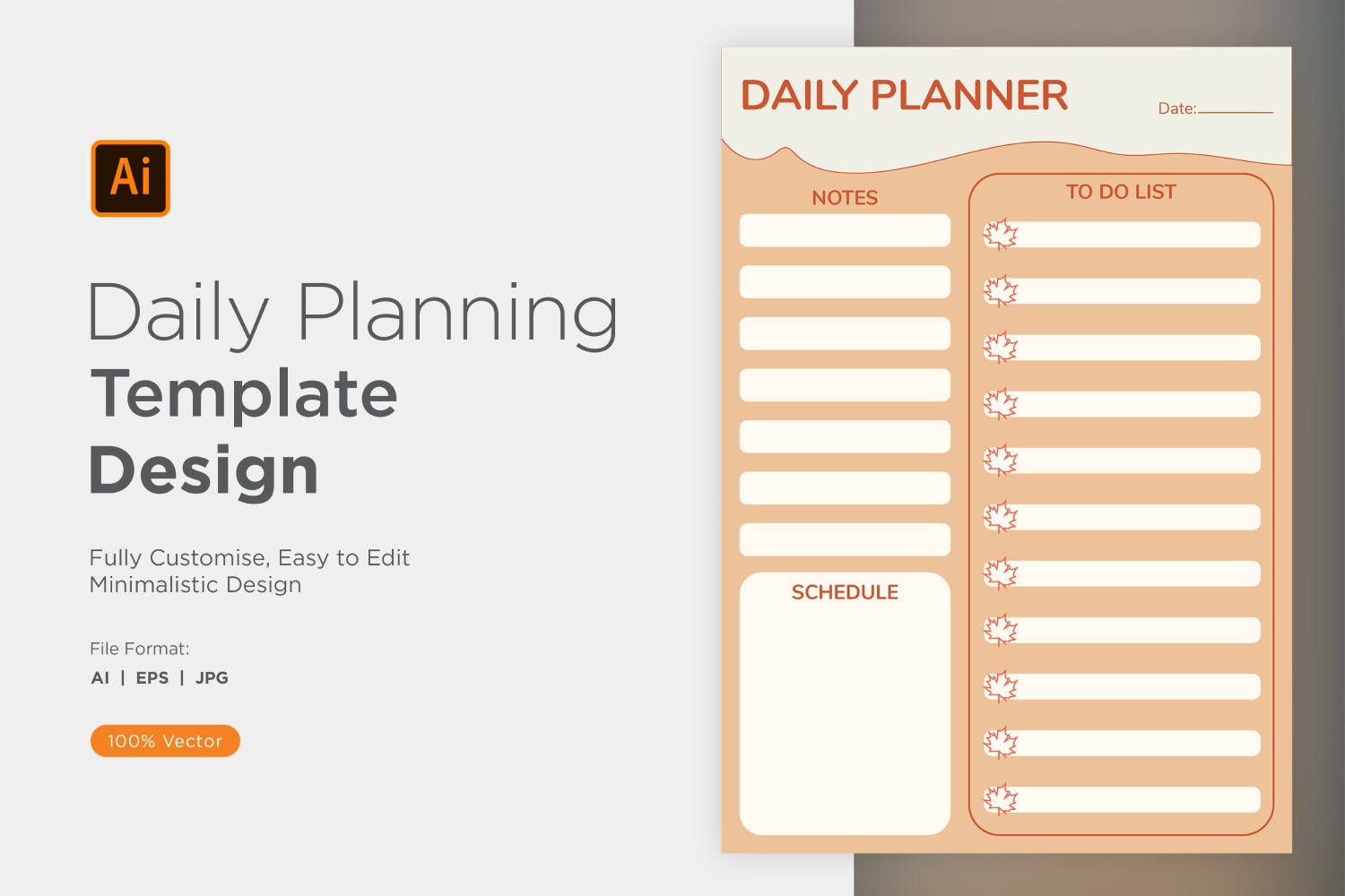 Template #357558 Planner Daily Webdesign Template - Logo template Preview