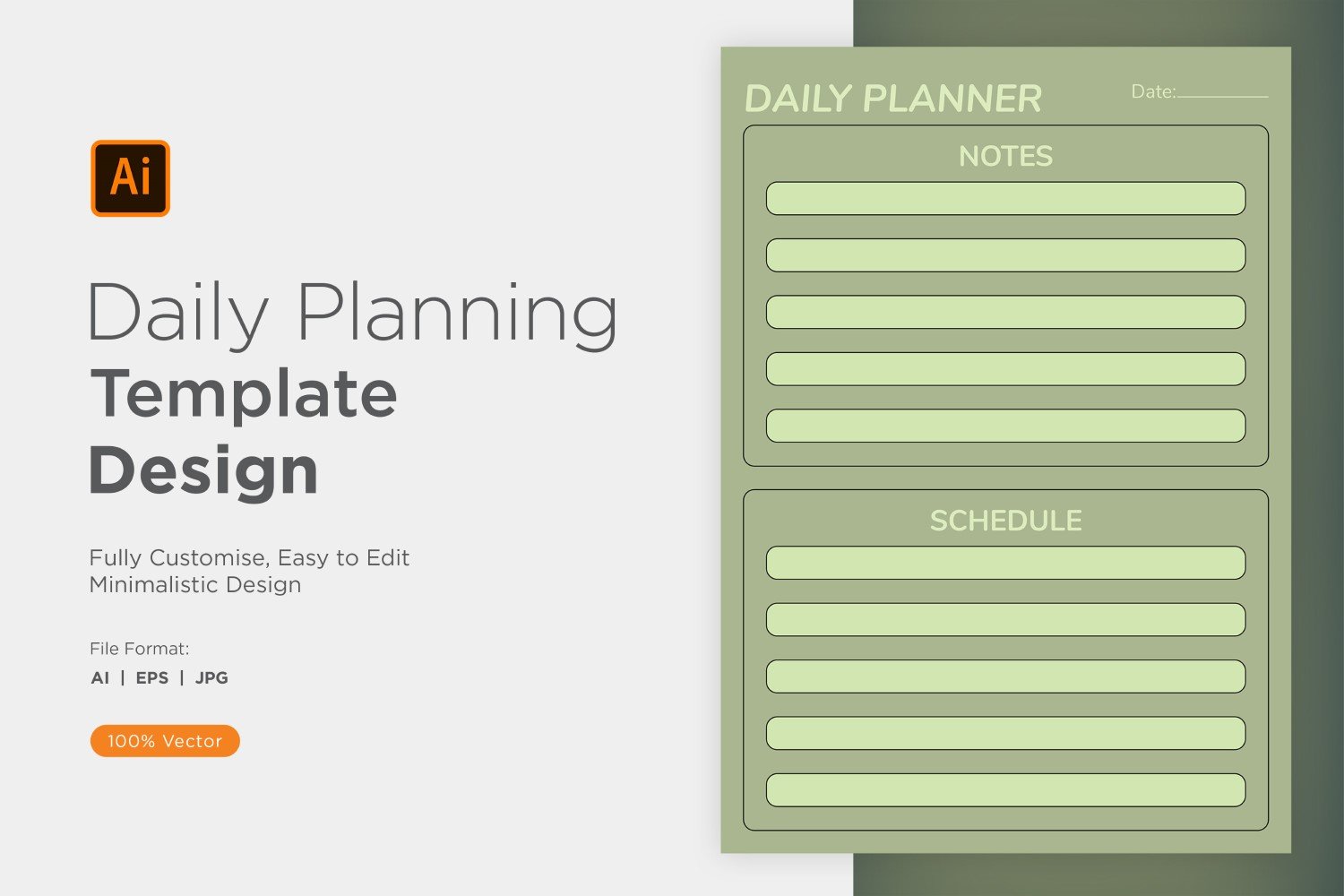Template #357560 Planner Daily Webdesign Template - Logo template Preview