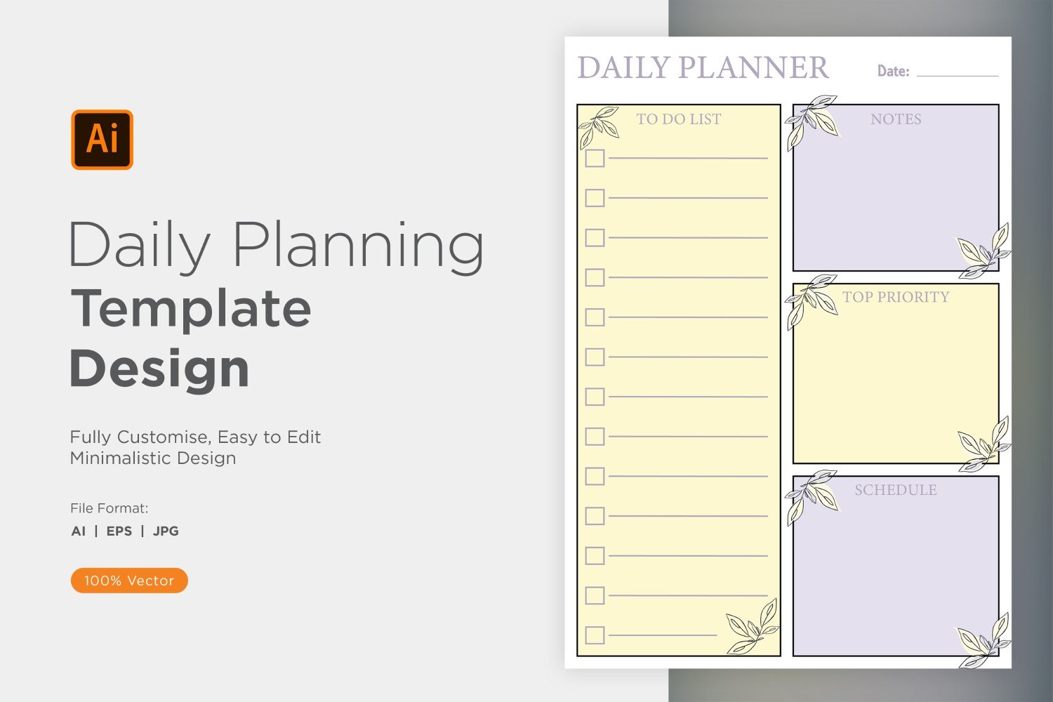 Template #357564 Planner Daily Webdesign Template - Logo template Preview