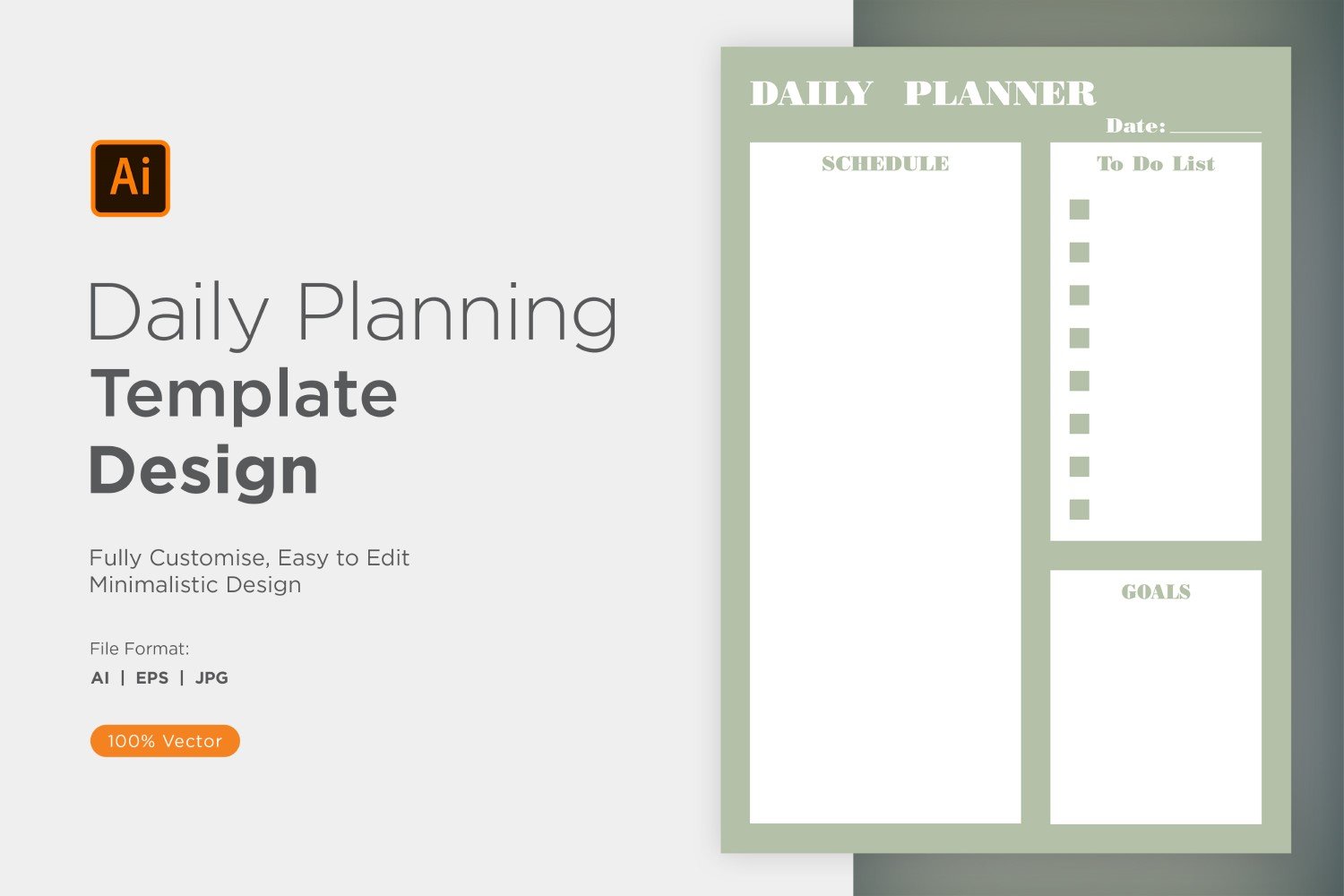 Kit Graphique #357568 Planificateur Quotidien Web Design - Logo template Preview