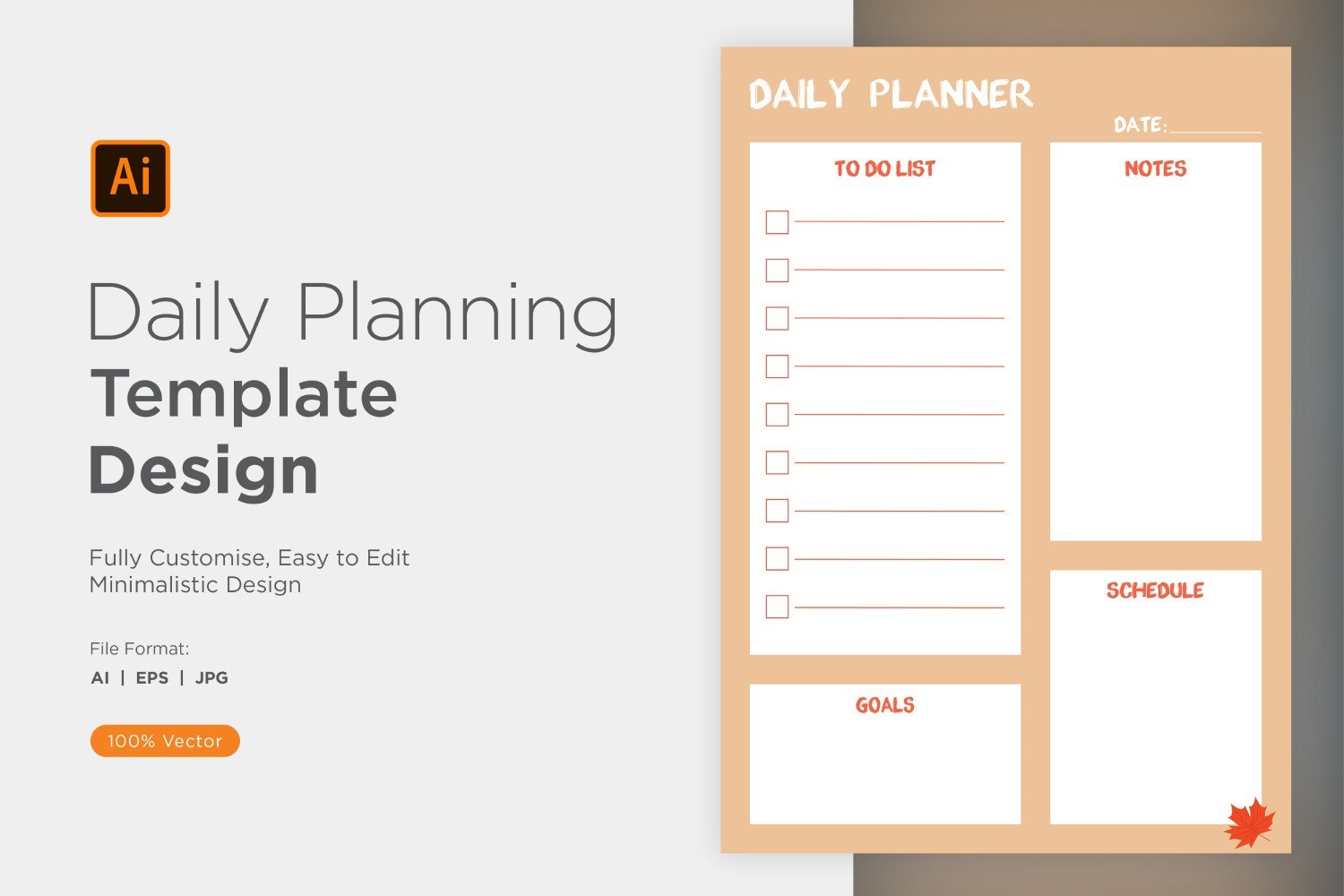 Template #357569 Planner Daily Webdesign Template - Logo template Preview