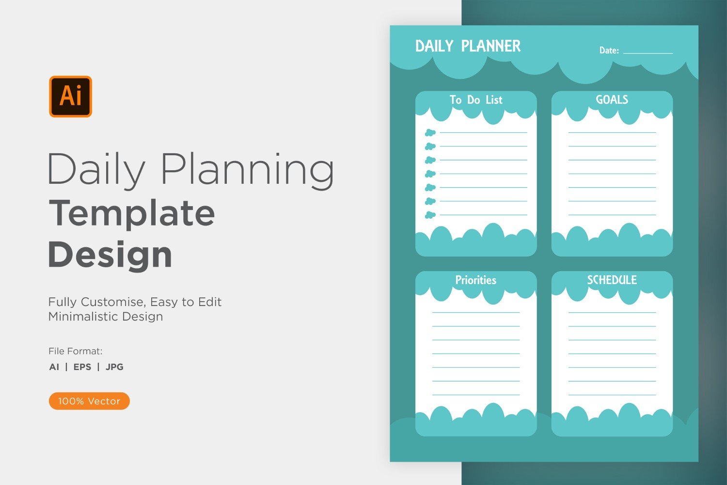 Template #357573 Planner Daily Webdesign Template - Logo template Preview