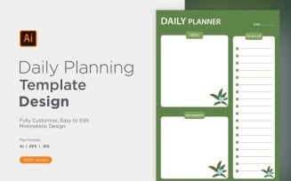 Daily Planner Sheet Design 32