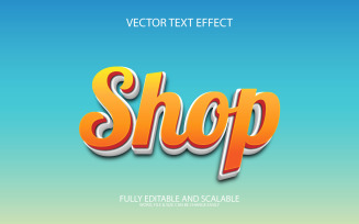 Shop 3D Editable Vector Eps Text Effect Design