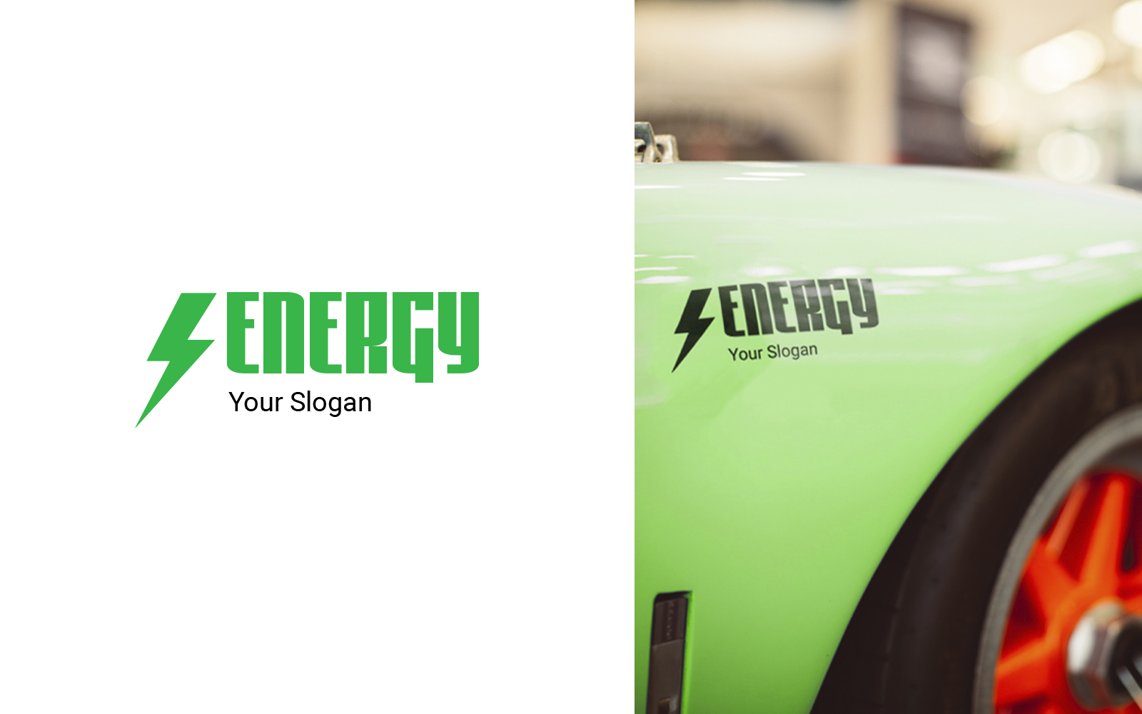 Energy Logo Template - Dynamic and Electrifying Design