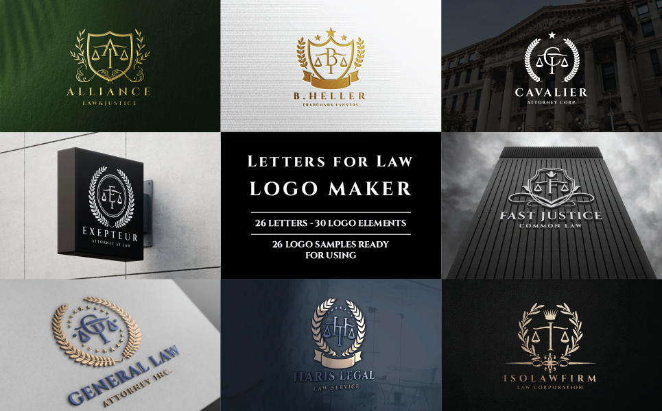 Kit Graphique #357645 Law Law Divers Modles Web - Logo template Preview