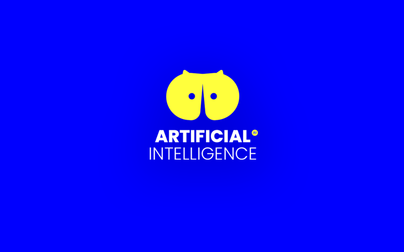 AI artificial intelligence logo Logo Template