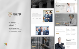 Jecksah - A Law Firm Joomla 4 Templates