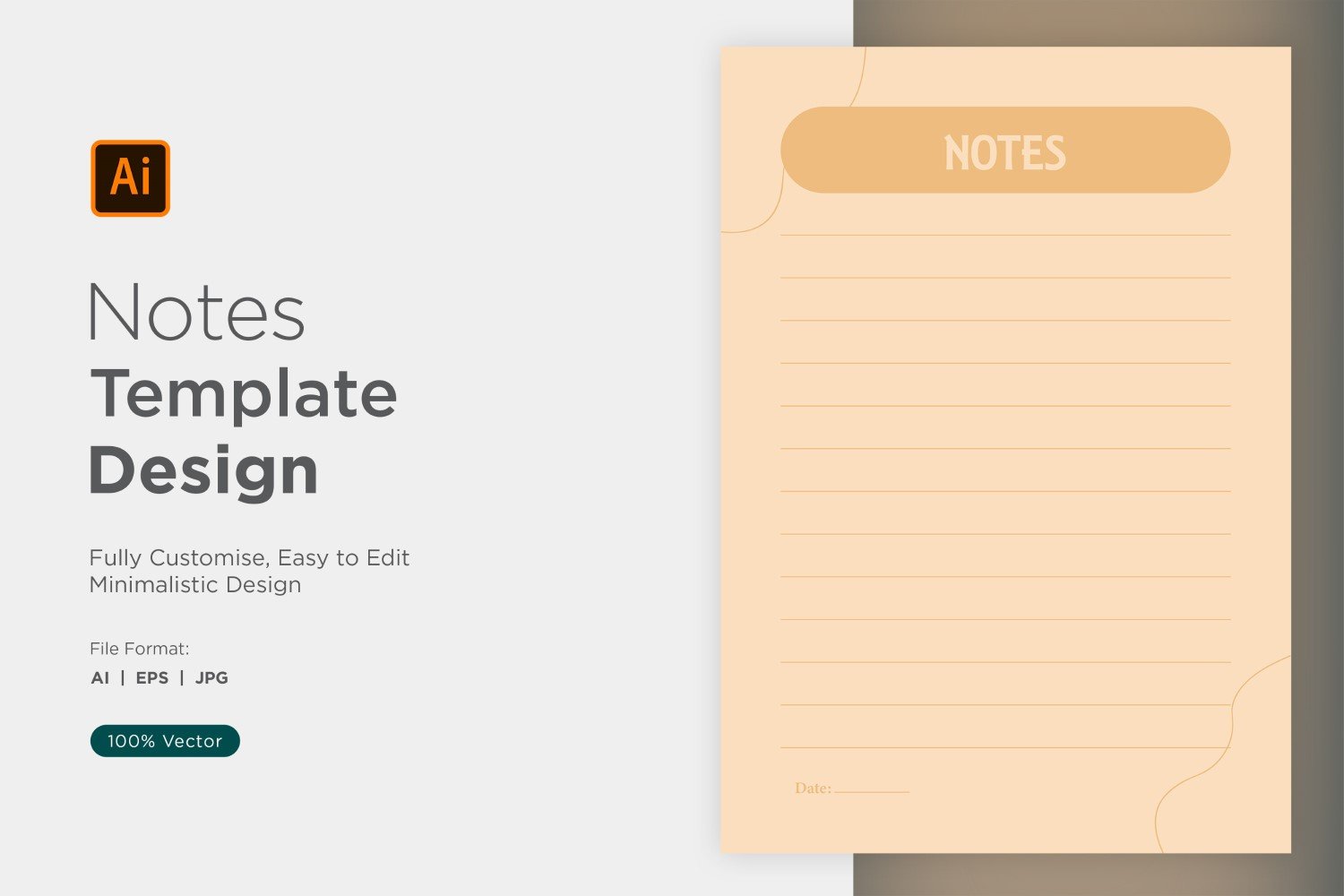 Kit Graphique #357776 Note Notepad Divers Modles Web - Logo template Preview