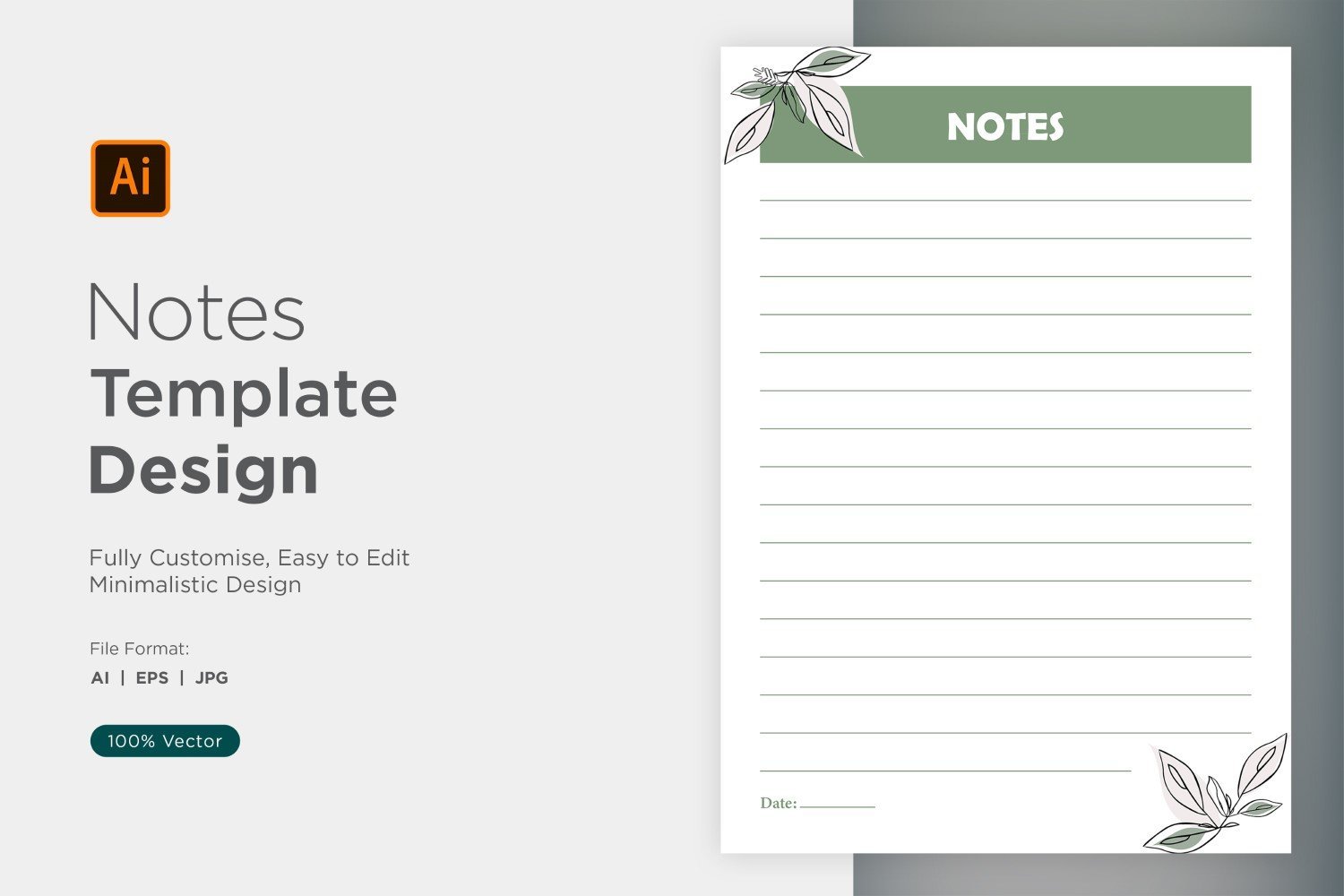 Kit Graphique #357779 Note Notepad Divers Modles Web - Logo template Preview