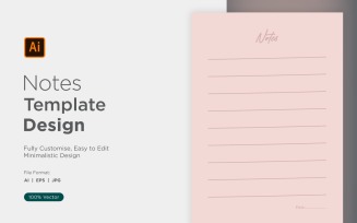 Note Design Template - 08