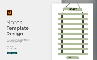 Note Design Template - 09