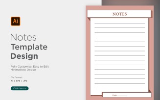 Note Design Template - 13