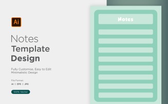 Note Design Template - 14