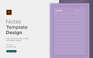 Note Design Template - 16