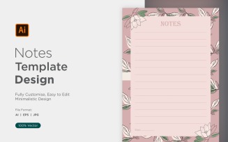 Note Design Template - 19