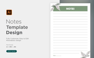 Note Design Template - 30