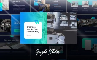Robot - Tech Business Google Slides Template