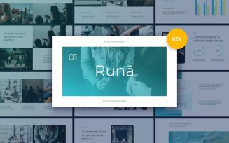 Runa - Clean & Minimal Keynote Template