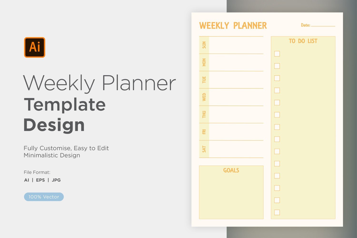 Kit Graphique #357816 Weekly Planner Divers Modles Web - Logo template Preview