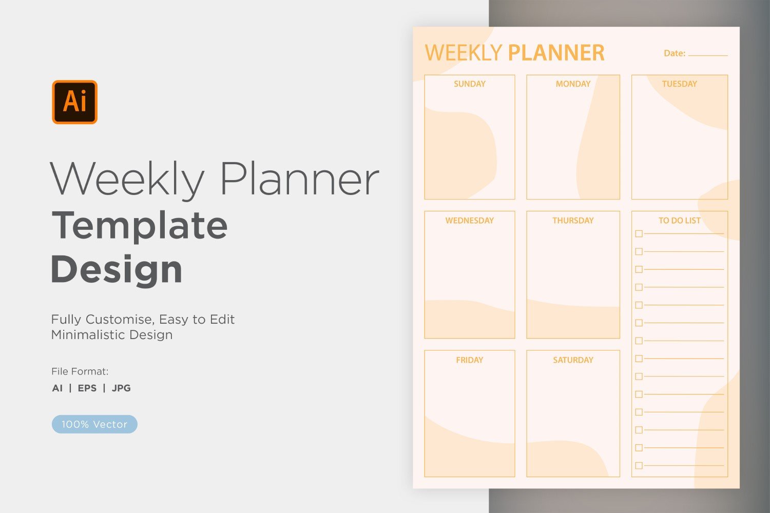 Kit Graphique #357817 Weekly Planner Divers Modles Web - Logo template Preview