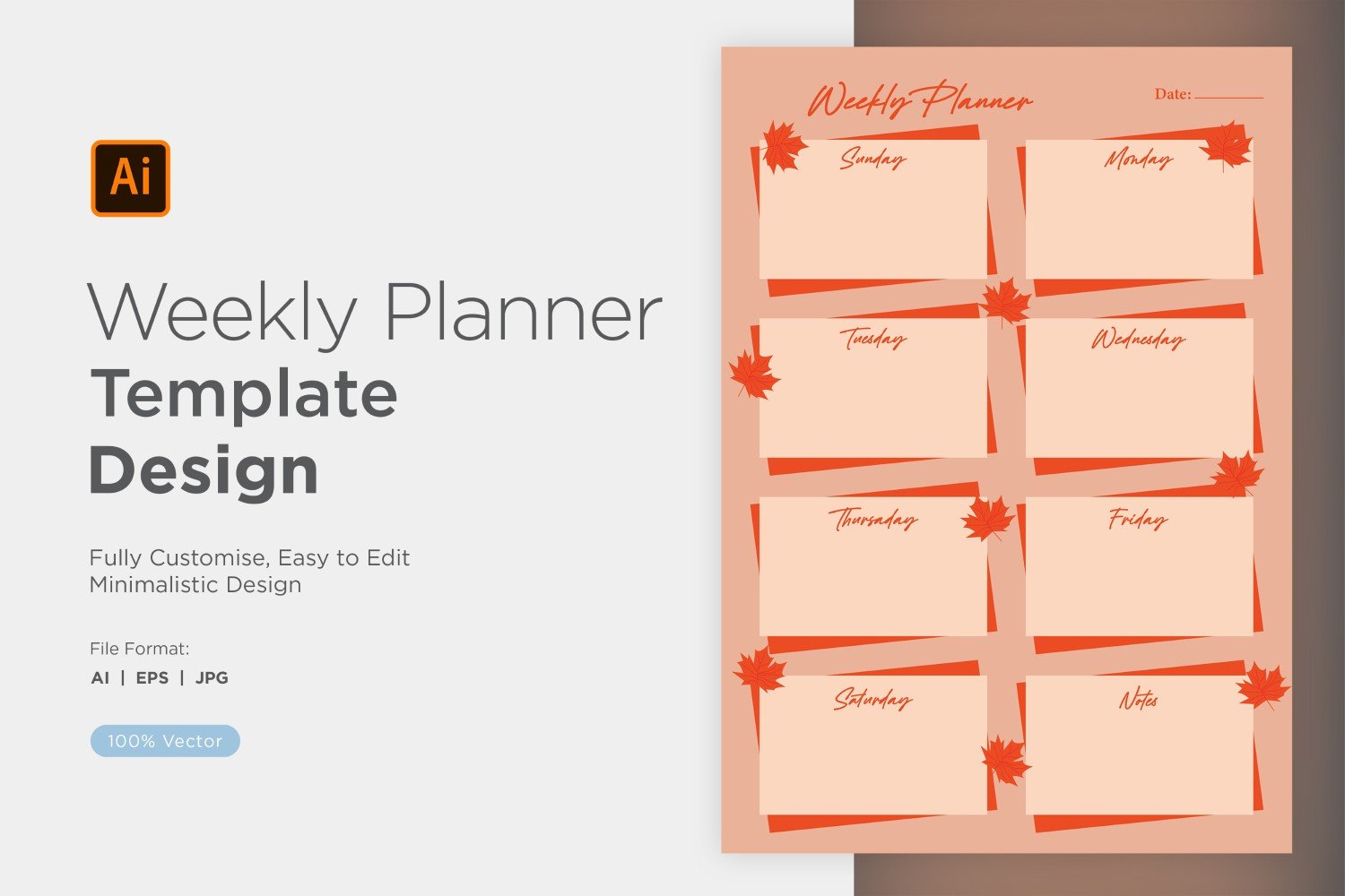 Kit Graphique #357820 Weekly Planner Divers Modles Web - Logo template Preview