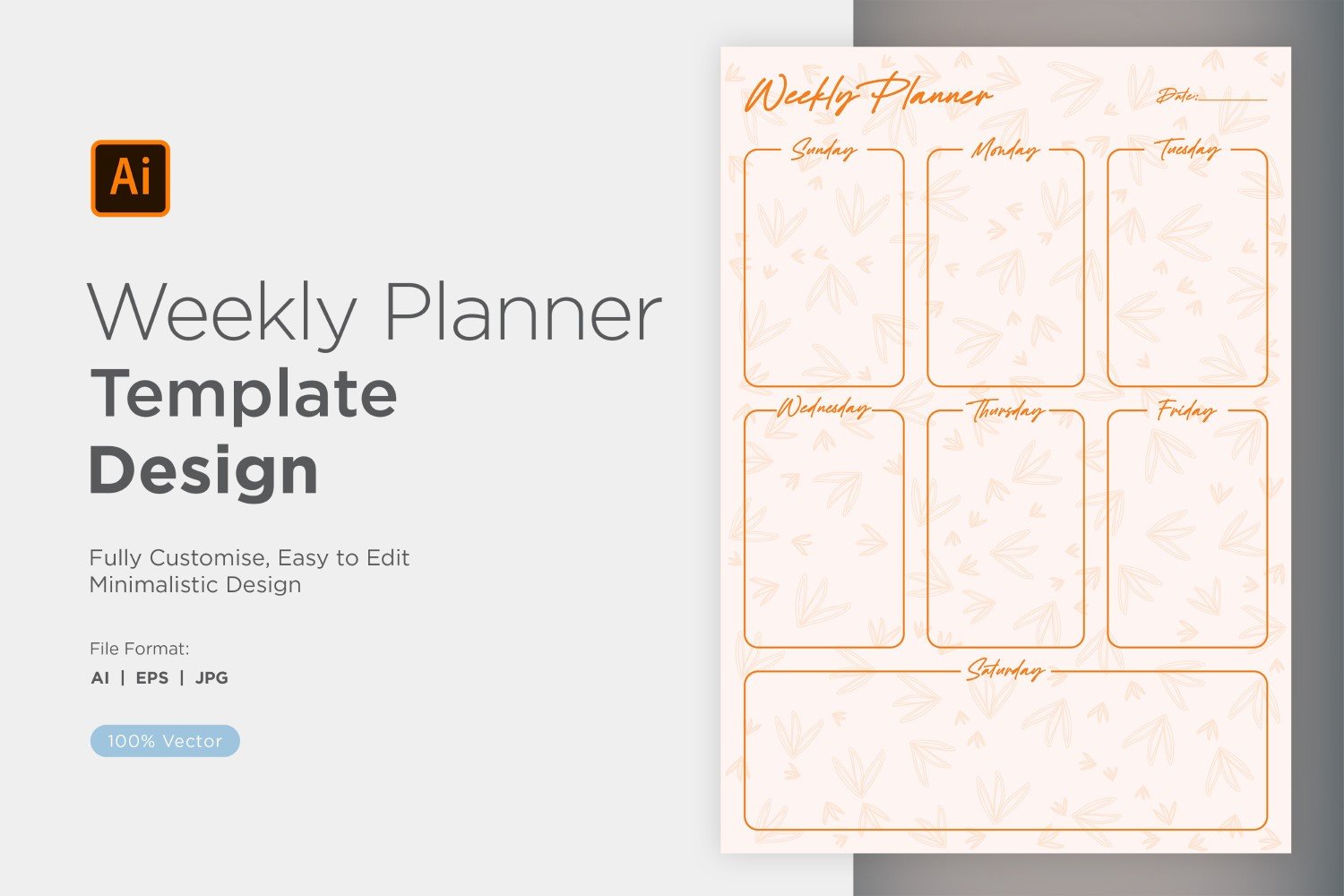 Kit Graphique #357821 Weekly Planner Divers Modles Web - Logo template Preview
