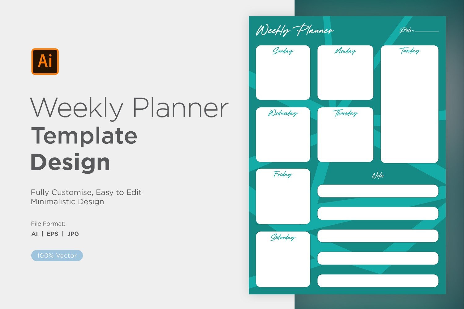 Kit Graphique #357823 Weekly Planner Divers Modles Web - Logo template Preview