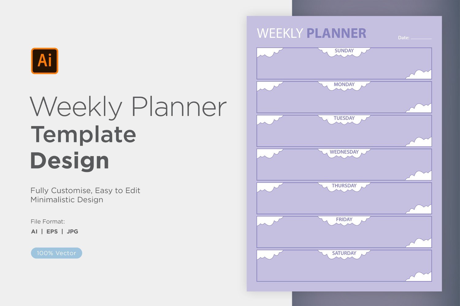 Kit Graphique #357830 Weekly Planner Divers Modles Web - Logo template Preview