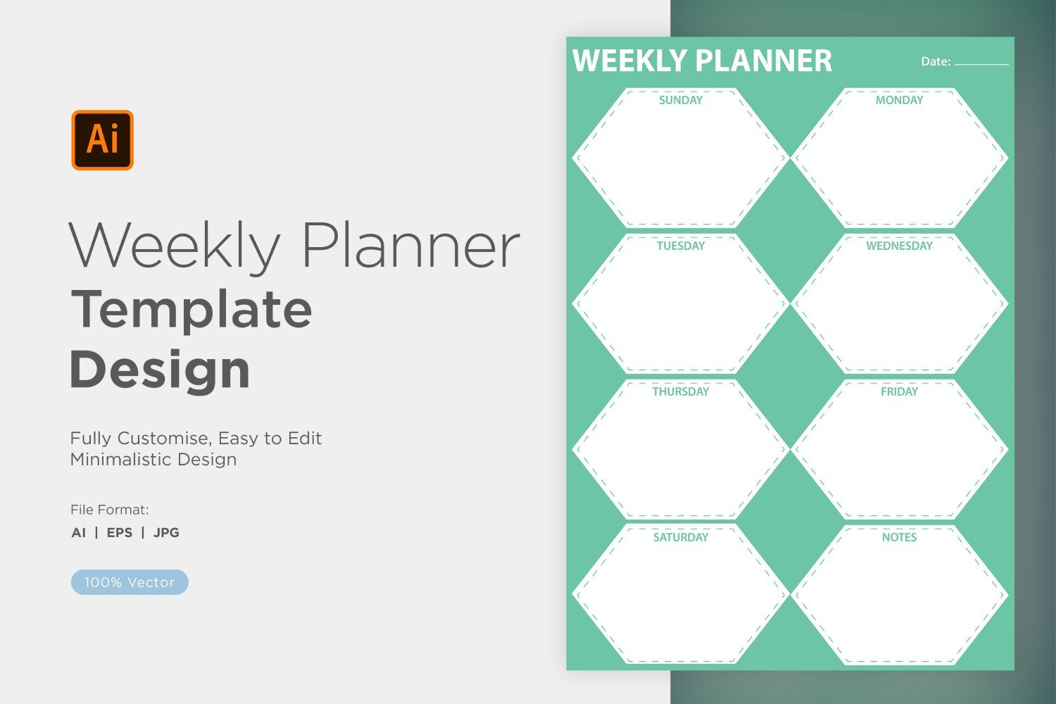 Kit Graphique #357833 Semainely Planificateur Divers Modles Web - Logo template Preview